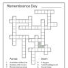Remembrance Day Crossword